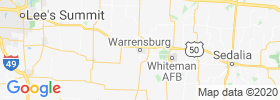 Warrensburg map